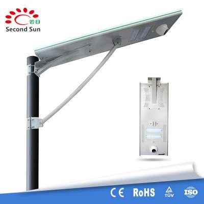 3 years warranty IP65 solar ip camera with led street light